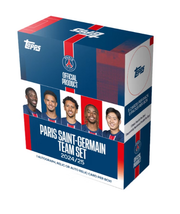 2024-25 Topps Paris Saint Germain Team Set Box -LIVEBREAK-