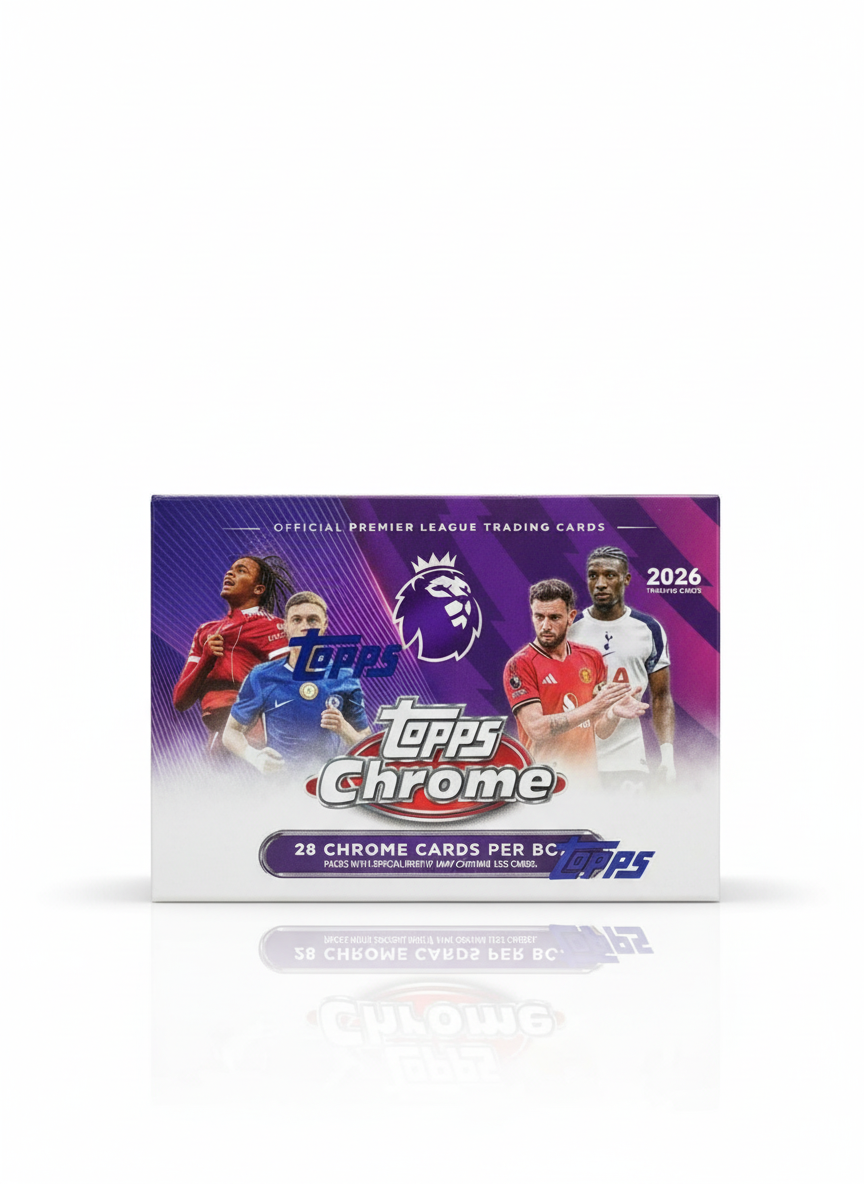 Topps Chrome Premier League Value Boxes 2026